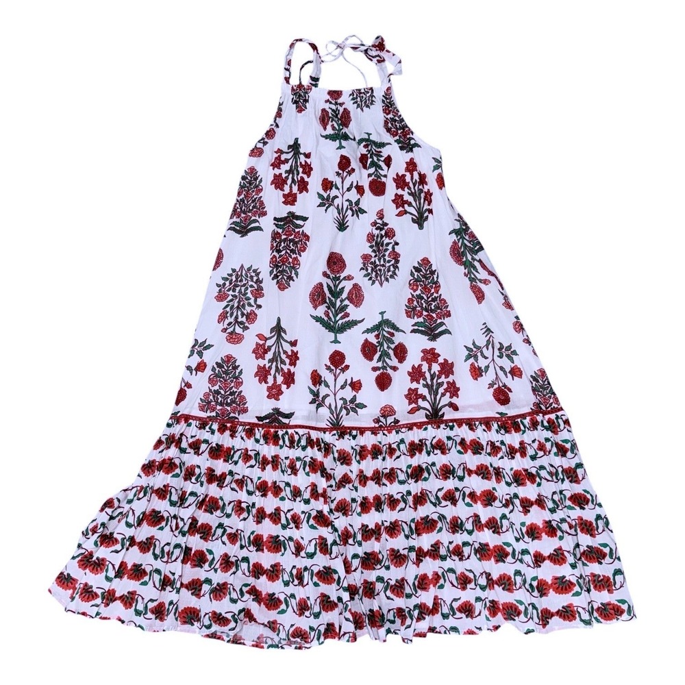 Ro's Garden Womens Size XL Theodore Red and White Maxi‎ Dress